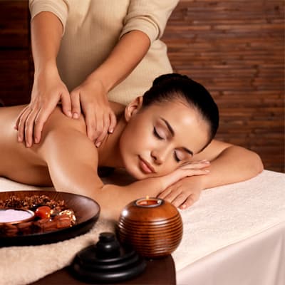 Överkropp massage